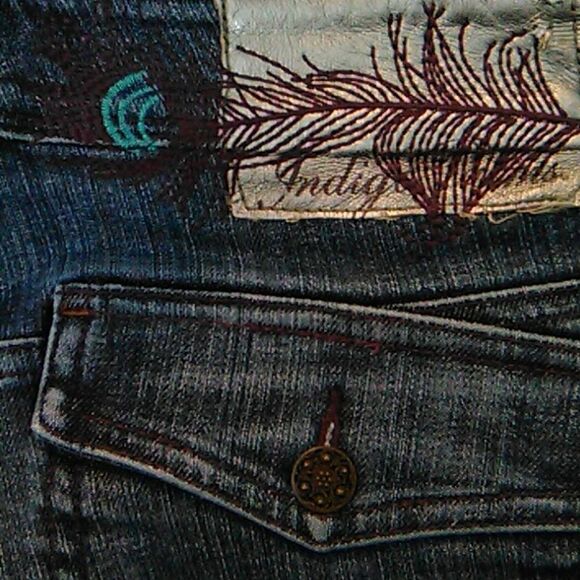 Indigo Palms Wider Leg Jeans - Picture 6 of 13